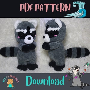 Crochet Raccoon Pattern