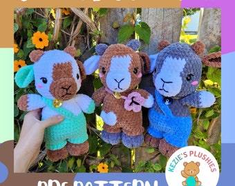 Crochet Three Billy Goat Gruff Pattern