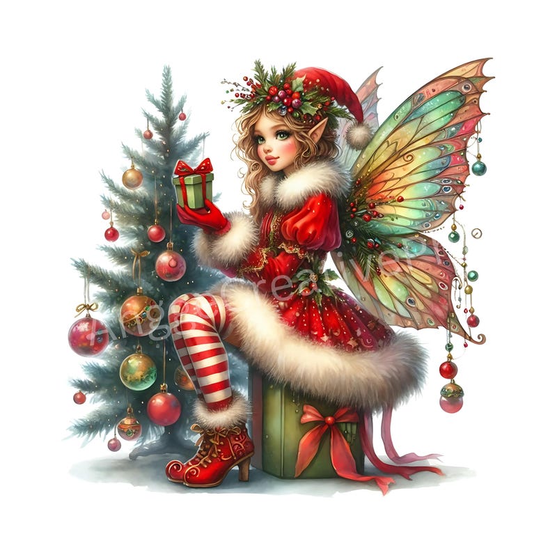 Christmas Fairy - Etsy