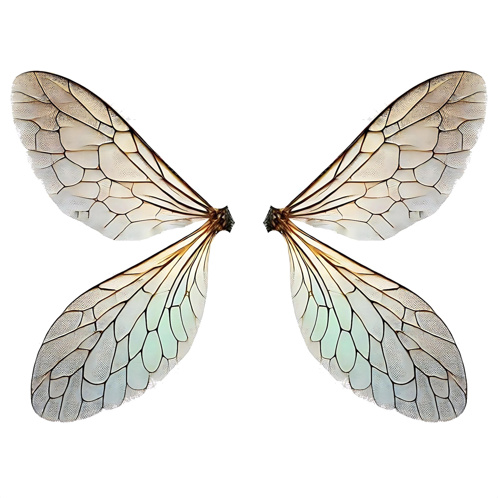 Bee Wings Clipart, Set of 10 Jpeg's 300 DPI, Commercial Use, Digital ...