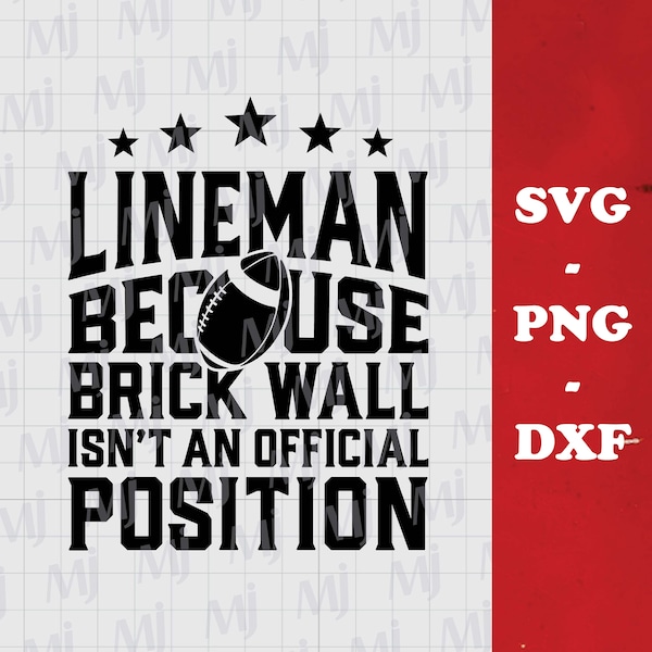 Football Lineman Mom Svg Etsy