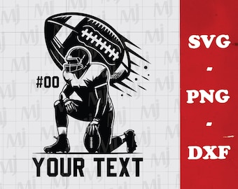 Touchdown-säsong fotboll SVG: Rolig citat Clipart (digital nedladdning)