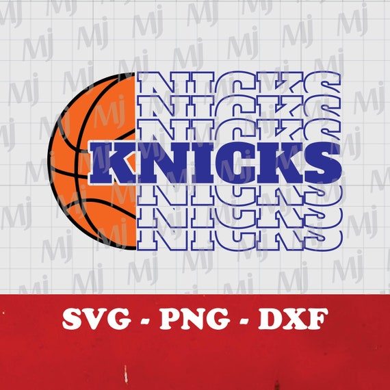 Knicks Basketball SVG: Team Lover Shirt Design (Digital Download)