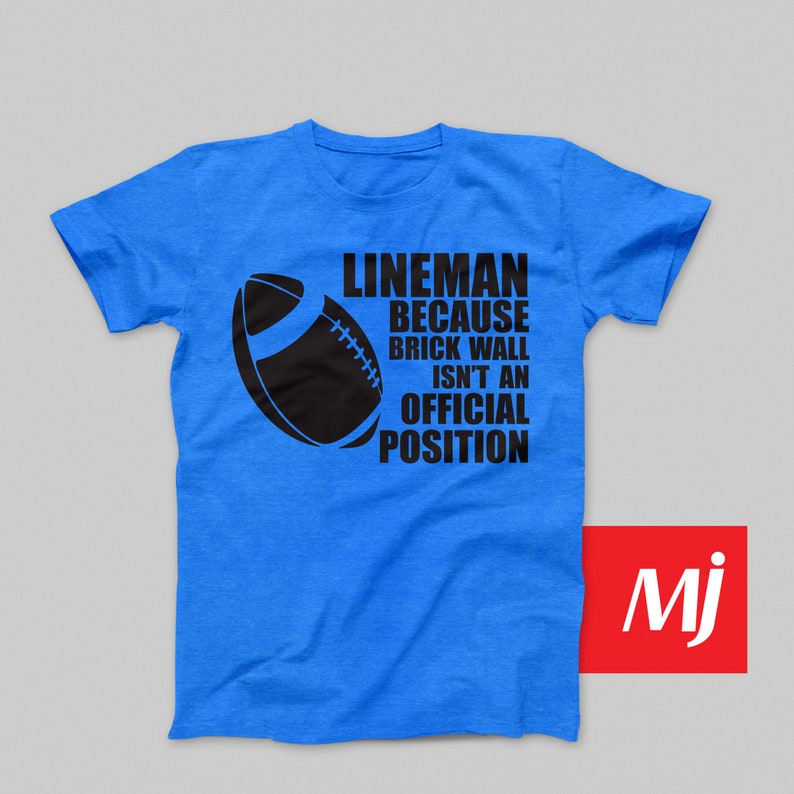 Football Lineman SVG Funny Football Season SVG Clipart for Etsy