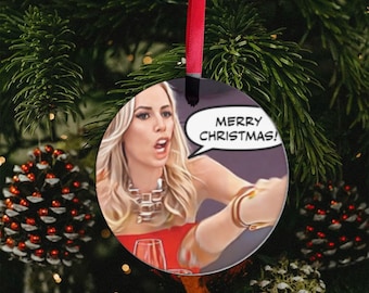 Bravo Real Housewives Christmas Ornament