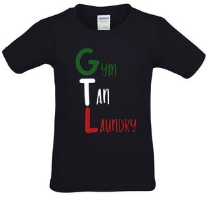 Jersey Shore - Gym, Tan, Laundry - Toddler T-Shirt