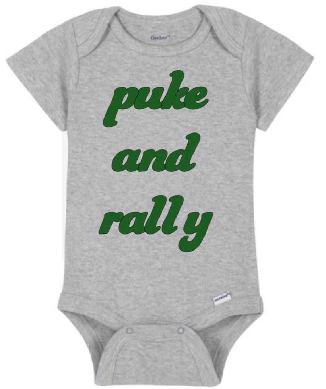 Puke and Rally Baby Bodysuit - Etsy