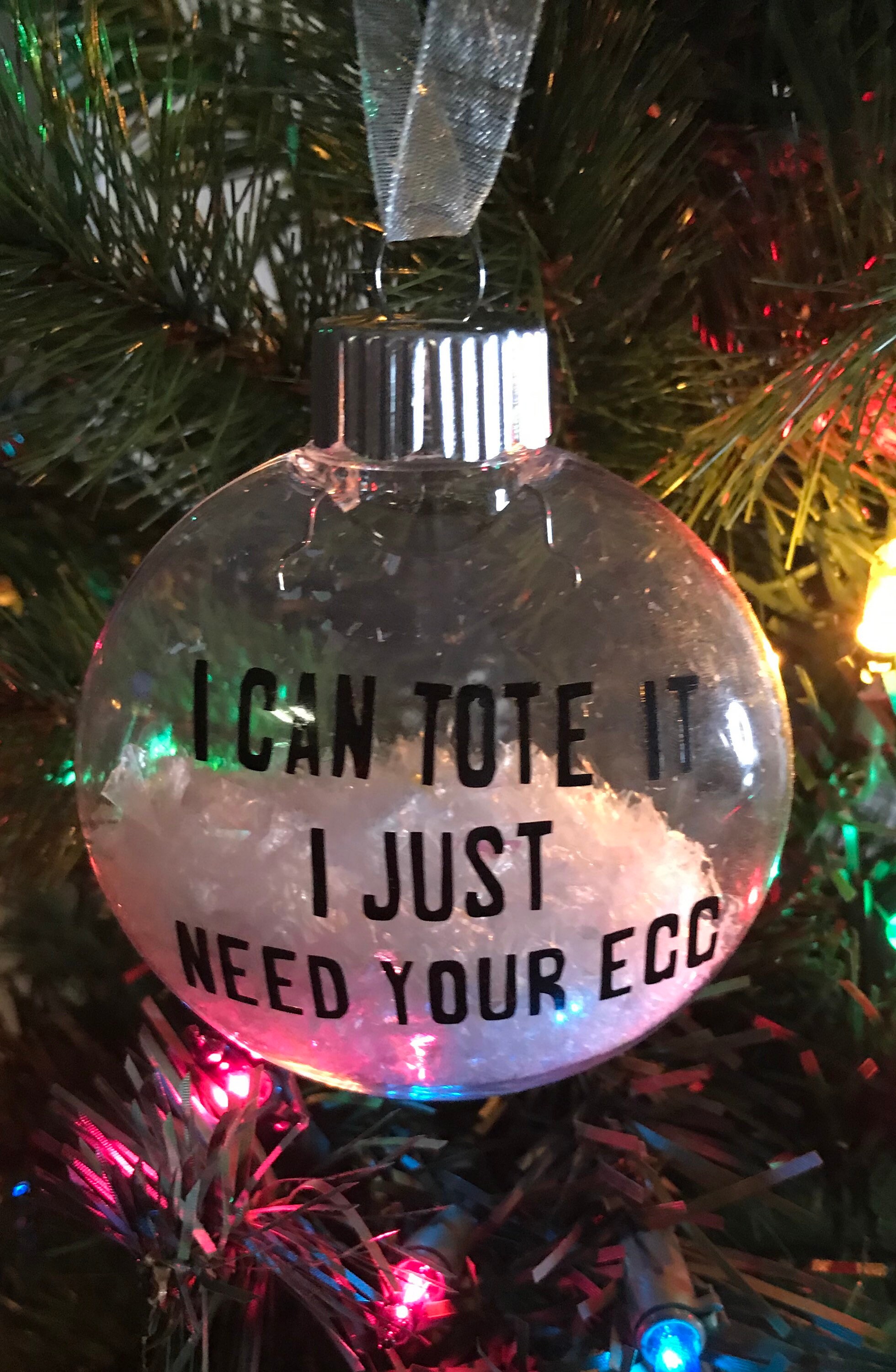Ornament tote sale