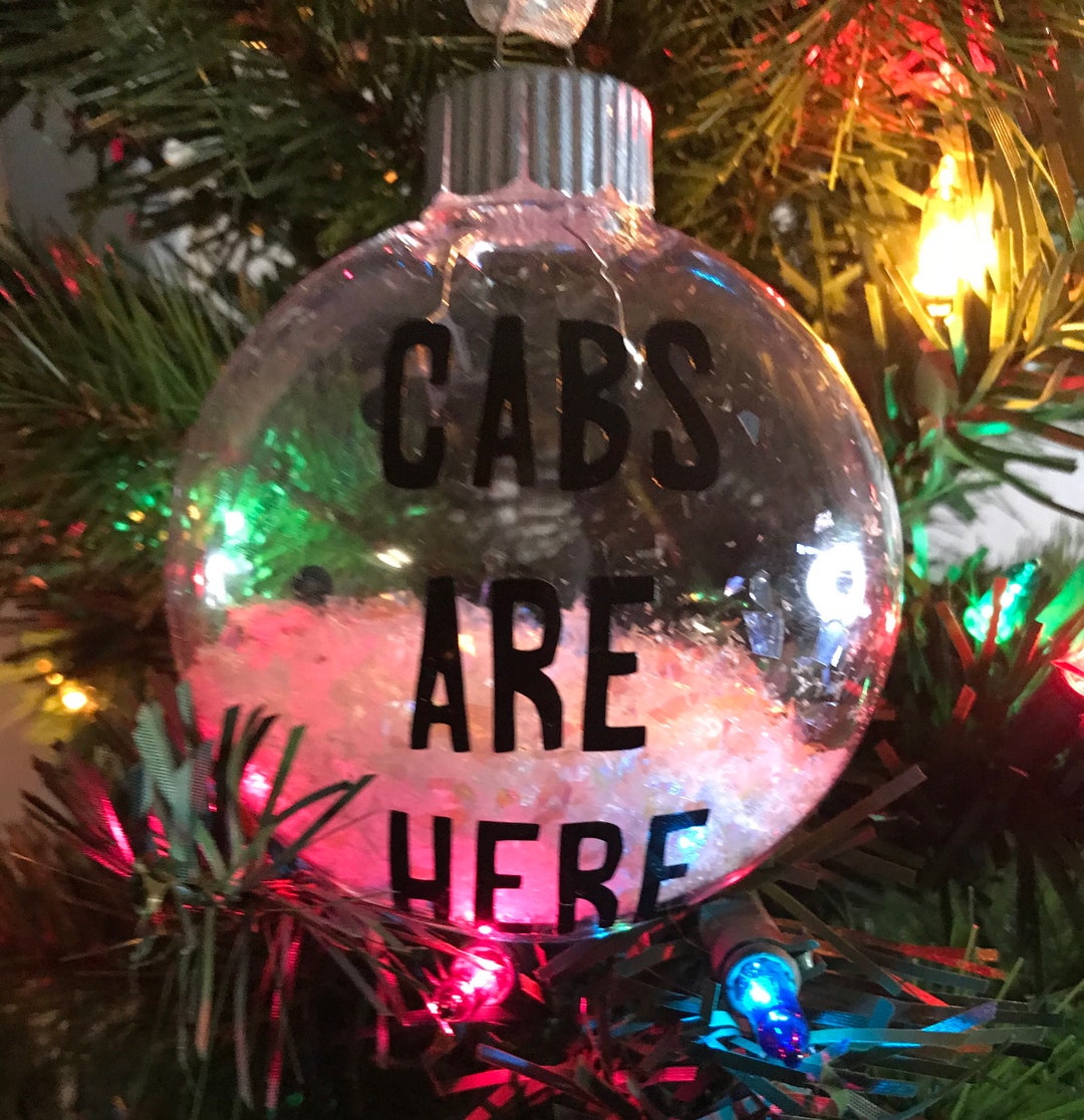 Jersey Shore cabs Are Here Christmas Ornament Etsy