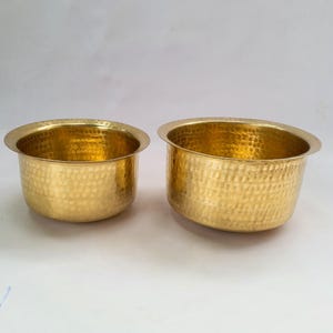 Brass Milk Pot, Vintage Cookware, Kitchenware, Biryani Handi, Antique Tableware