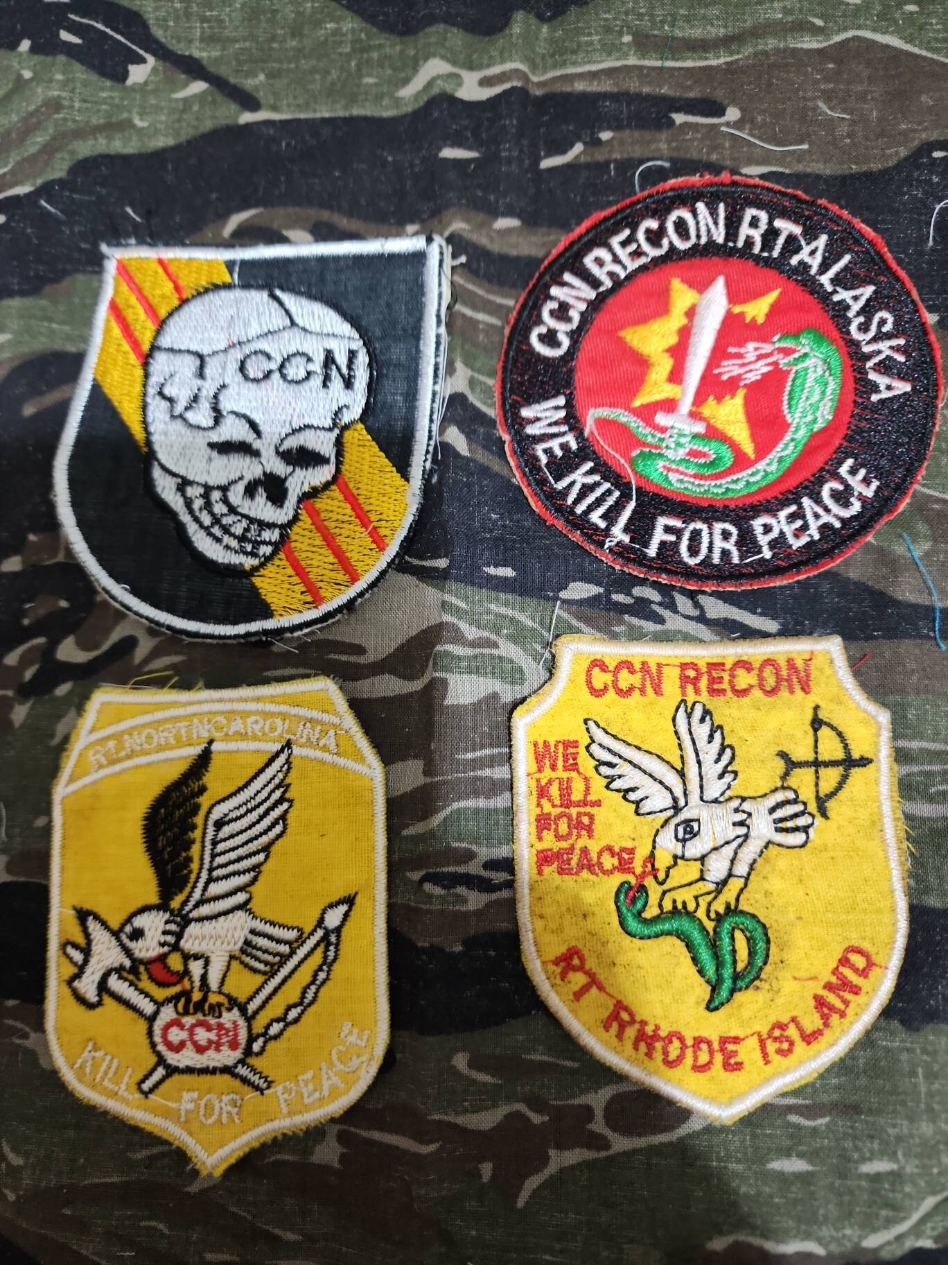 ベトナム戦争 MACV SOG CCN 偵察チーム セット #3 - グリーンベレー 