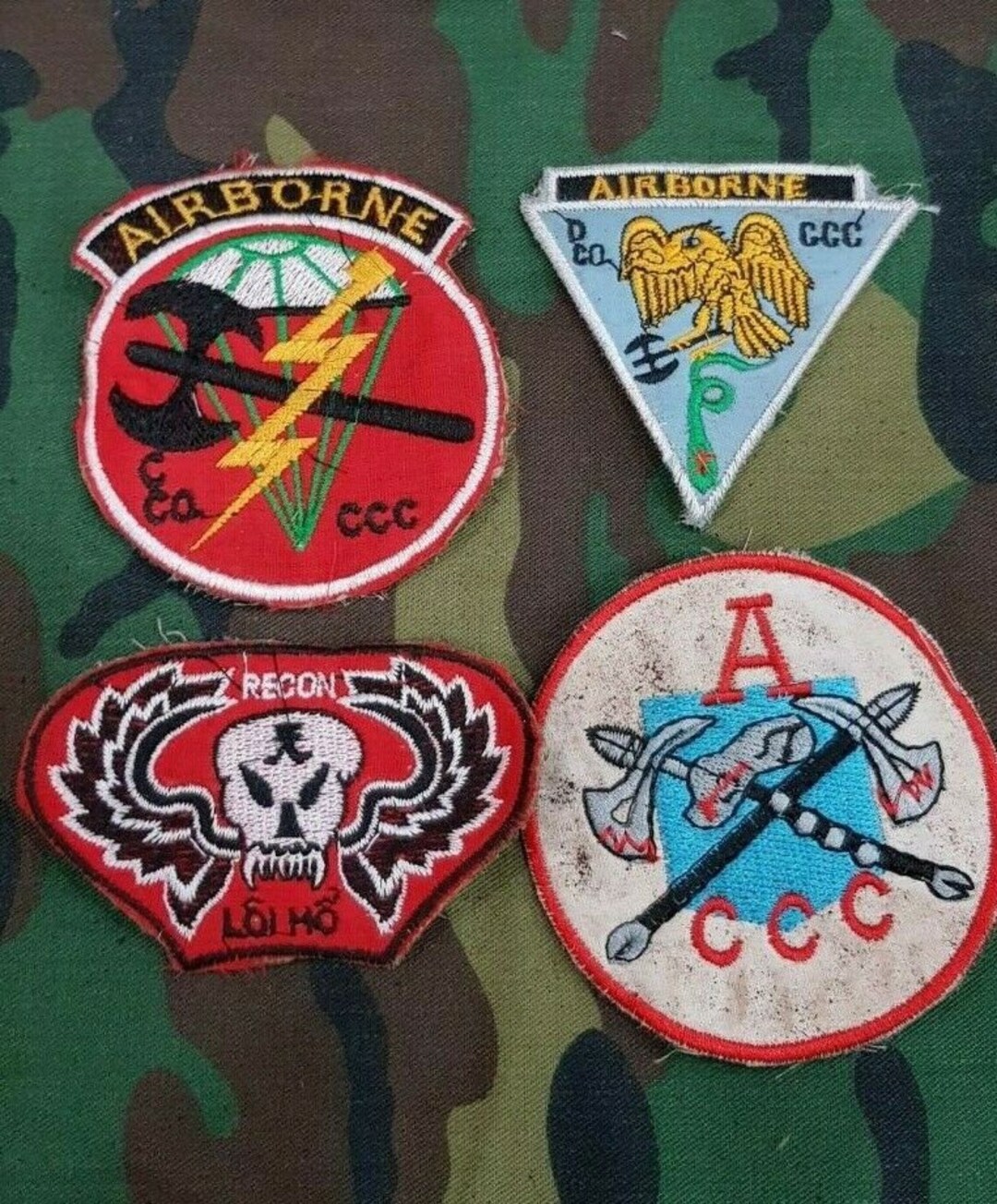 Vietnam War MACV SOG CCC Hatchet Force Recon Team Set Green Etsy