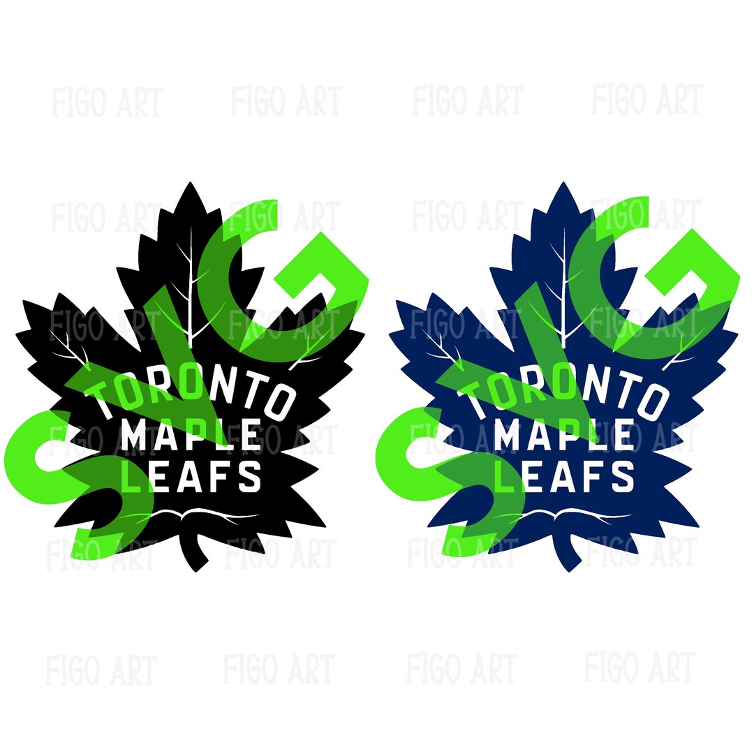 Toronto Ice Hockey Logo Sign Layered Colors Svg Ai Jpg Png Eps Etsy