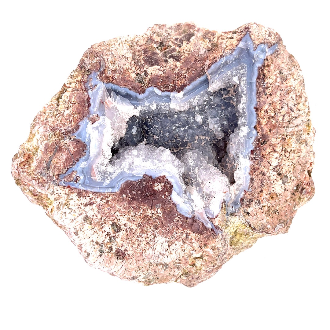 Agate Geode With Druzzy - Etsy