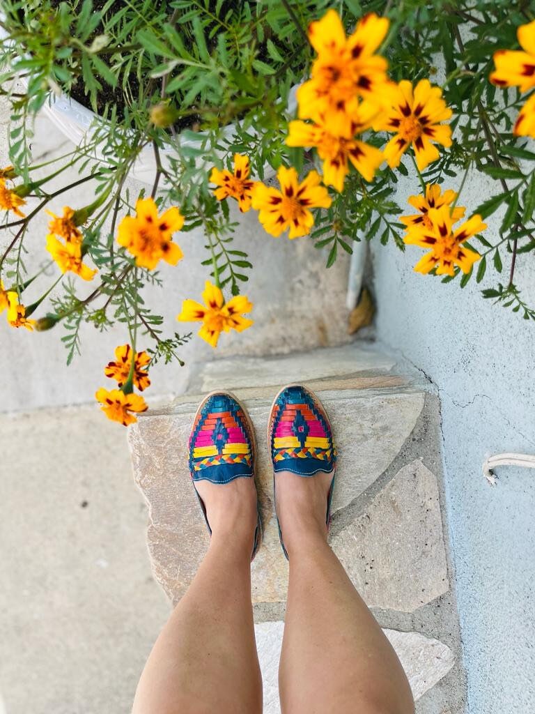 womens huarache flats