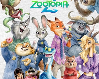 Zootopia 2 - 20 Png  Files