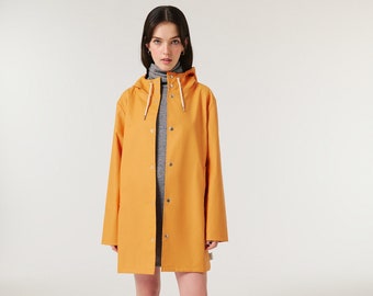 Spring Raincoat, Waterproof & Windproof Raincoat, Spring Coat, Stylish, Unisex - Orange