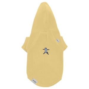 Dog & Human Matching Soft Cotton Hoodies, Matching Set For You and Your Pet, Matching Pet and Owner Set Yellow image 6