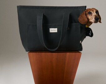 Luxury Designer Dog Carrier Bag Small Pet Carrier Purse Crossbody Dog Carrier Tote Pet Travel Bag Black Etsy UK