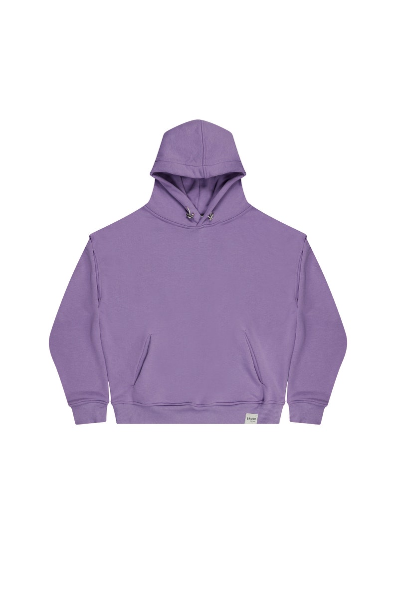 Dog & Human Matching Soft Cotton Hoodies, Matching Set For You and Your Pet, Matching Pet and Owner Set Lilac image 5