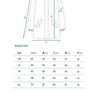Spring Raincoat, Waterproof & Windproof Raincoat, Spring Coat, Stylish, Unisex Yellow image 5