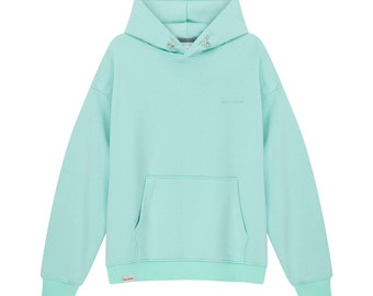 Soft Cotton Hoodie - Mint