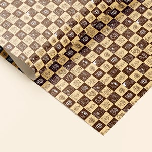 Rouleau de papier cadeau 750 x 900 - Amateurs de café, grains de café, arôme, emballage cadeau, téléchargement numérique, impression à la maison ou chez votre imprimeur