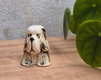 Gustavsberg Spaniel Kennel Series Retro 1970s Mid Century Studio Diseño cerámico de Lisa Larson.