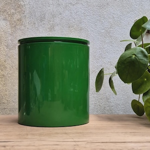 Vintage Kartell Per Alimenti 70er Jahre XL Tischtrommel Papiermanschette von Anna Castelli Ferrieri.