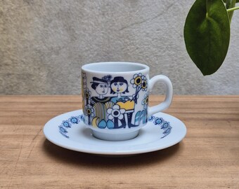 Mosa Maastricht Holland Dutch Design Coffee Cup and Saucer Design by Jef Schijns.