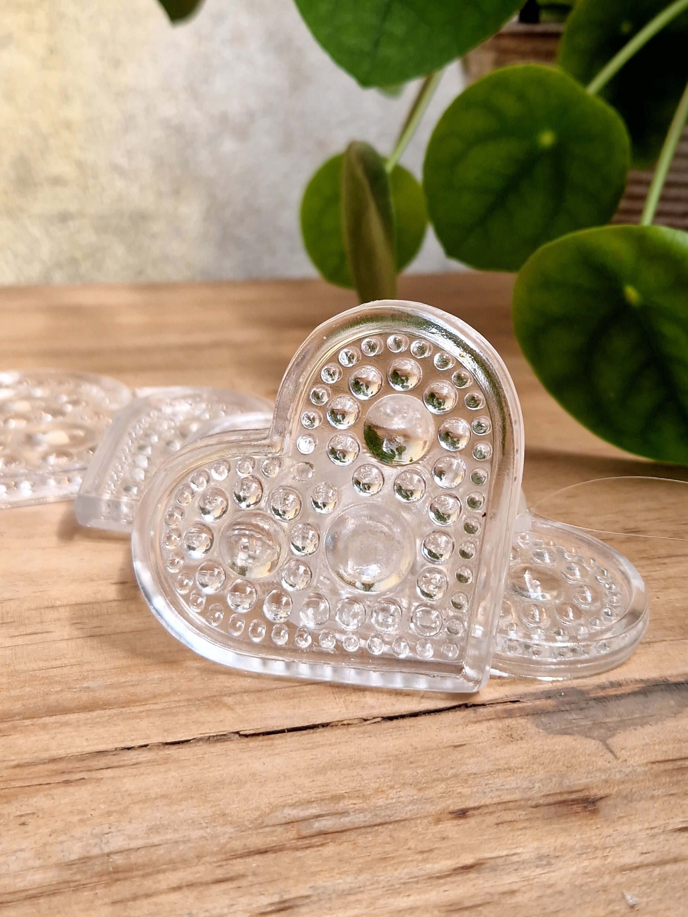 Hadeland Glassverk Norway Glass Heart Hearts Hjerters Ornament