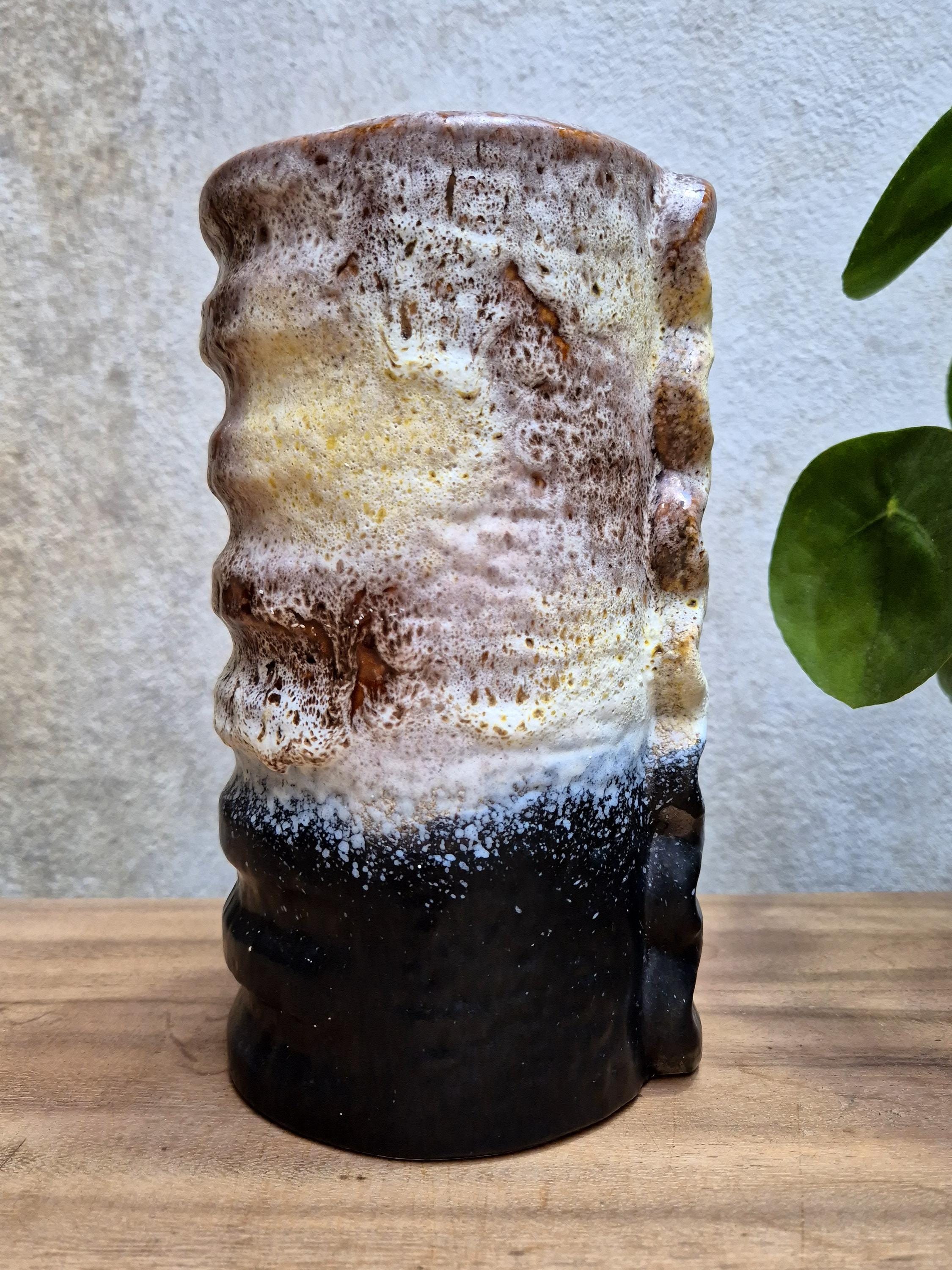 Dumler Und Breiden Keramik West Germany 24/24 Relief Fat Lava