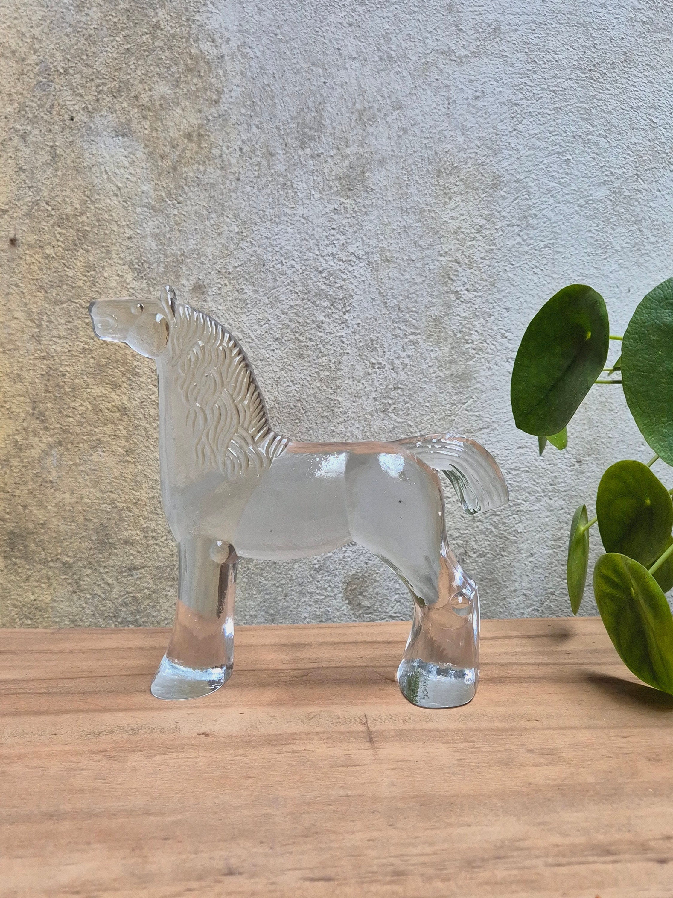 Bertil Vallien 馬の置物 Bertil Vallien 馬の置物 馬のガラスオブジェ/ BERTIL VALLIEN