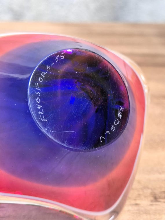 Buy Flygsfors Coquille Glass Small Bowl Swedish Design Mid Century