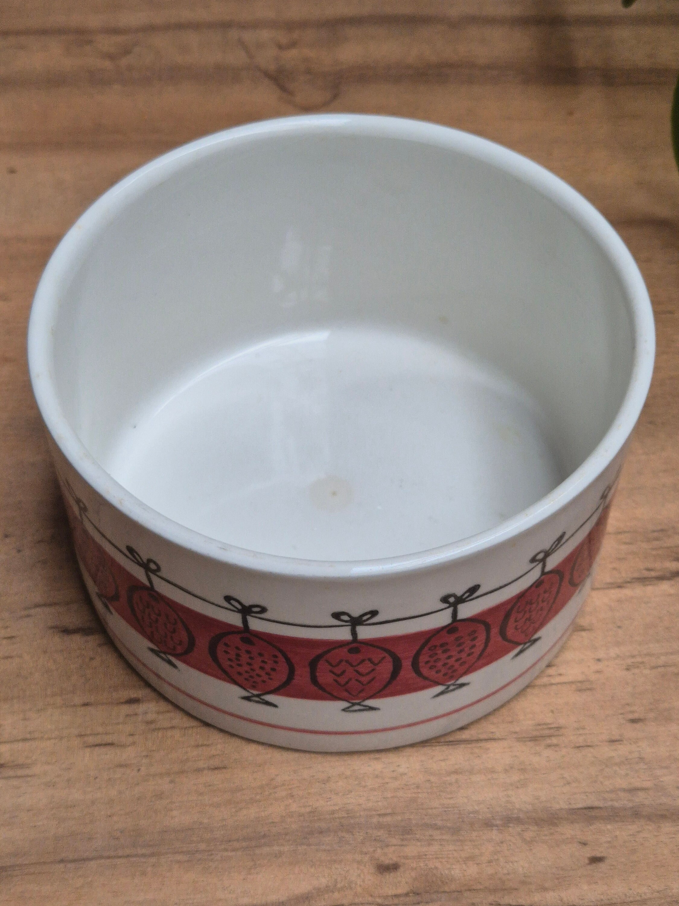 Upsala-ekeby Gefle Sweden Vinga 1160-4 Mid Century Canister