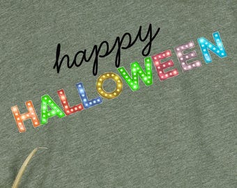 Happy Halloween T-Shirt, Halloween Shirt, Halloween Tee, Trendy Halloween Tee, Halloween Shirt, Spooky Season, Happy Halloween Shirt
