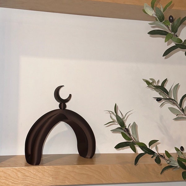 Crescent Sculpture | Ramadan Decor | Islamic Decor | Eid Gift