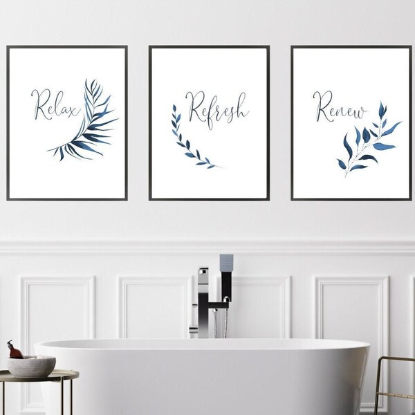 Bathroom Wall Art - Etsy UK