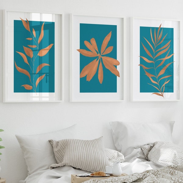 Teal Wall Art Etsy UK