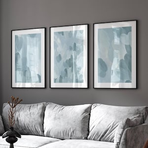 Stampe artistiche da parete color verde acqua, stampe artistiche da parete di grandi dimensioni, decorazioni per la casa color verde acqua, decorazioni per il soggiorno, decorazioni per la camera da letto, stampe astratte, decorazioni per l'ufficio, stampe artistiche da parete per il corridoio