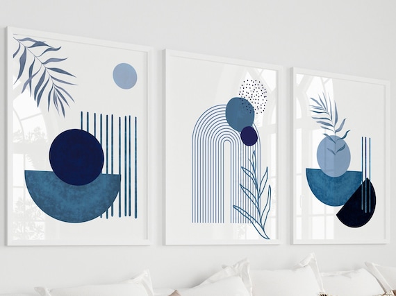 Blue Wall Art for Living Room: Stunning Designs to Transform Your Space