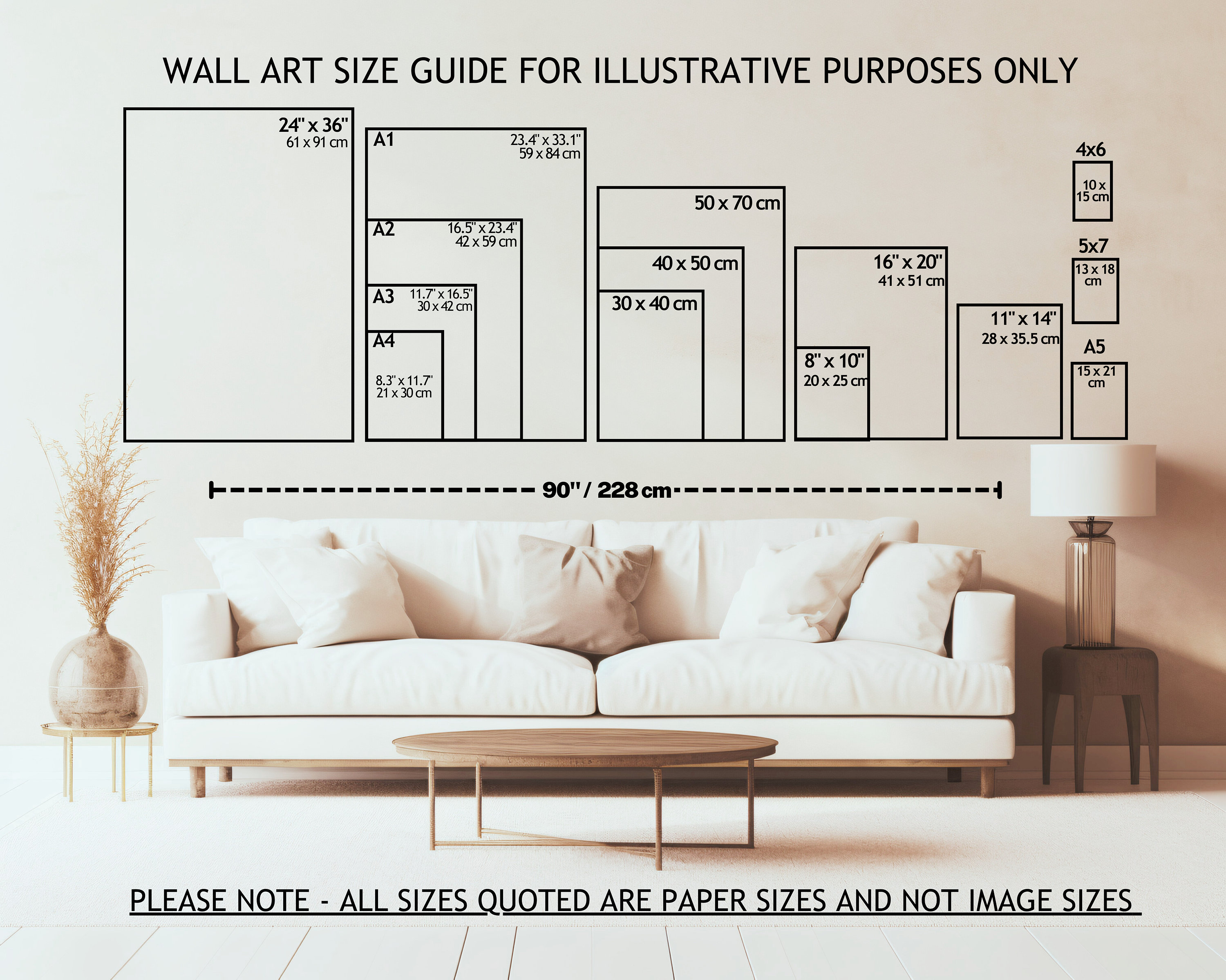 【 L出品 】 50×40cm size art Blue and Green Abstract Wall Art Prints: Serene Home Decor, Set of