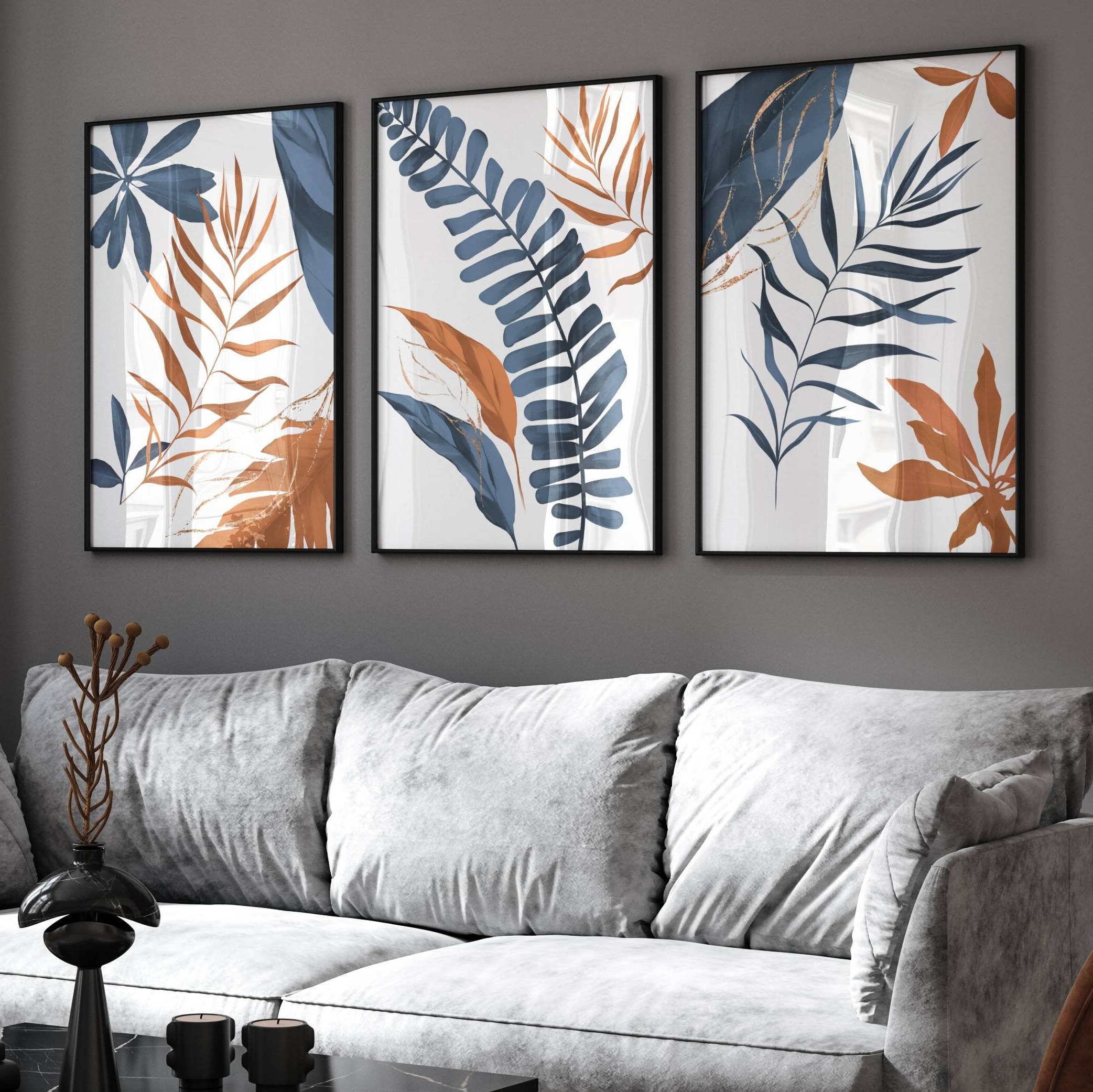 Inspiring Gold Ceiling with Blue Walls: A DIY Journey, image size:2085x2083