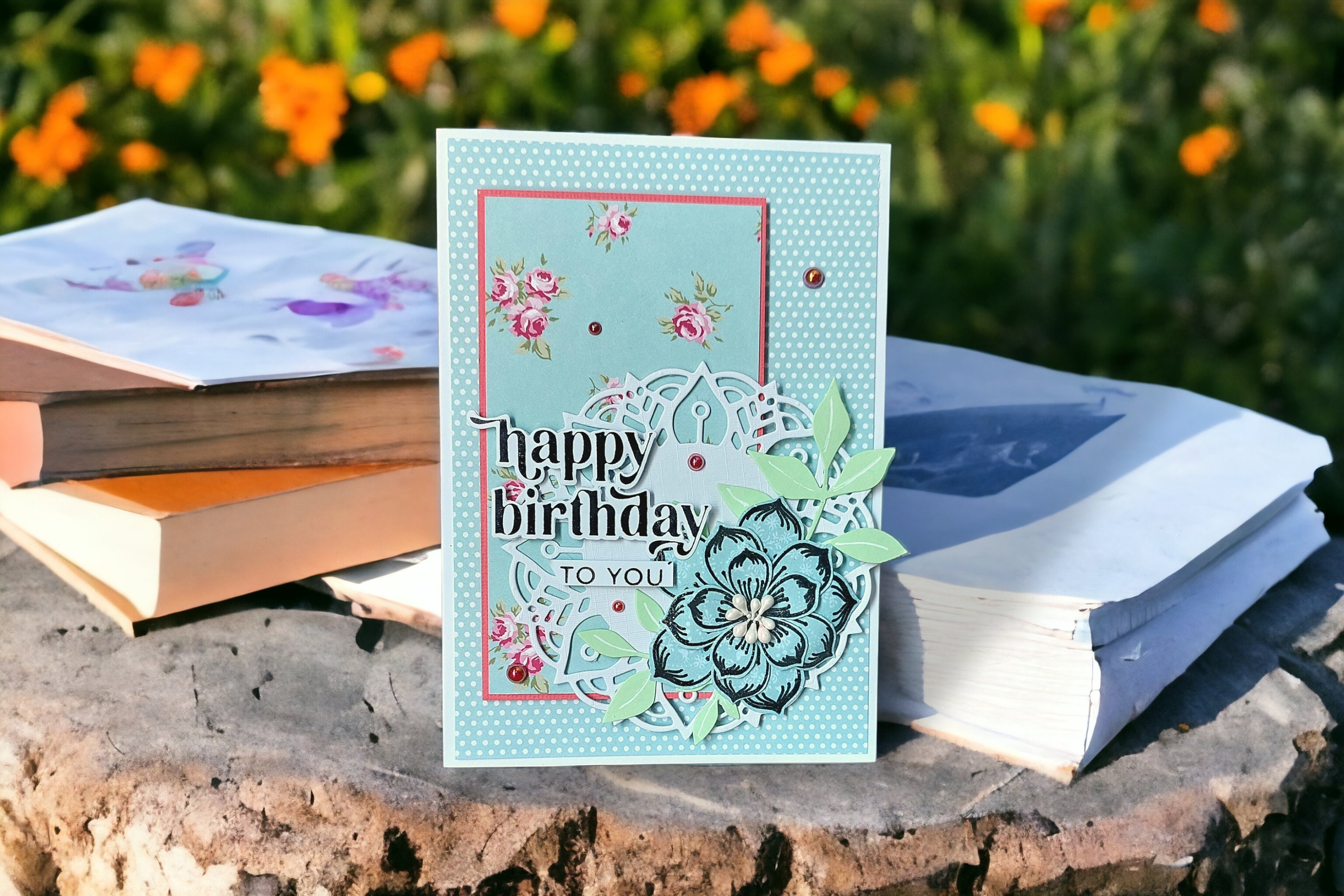 Birthday Card Making Kit Makes 6 Cards. Modern & Luxury DIY Etsy UK