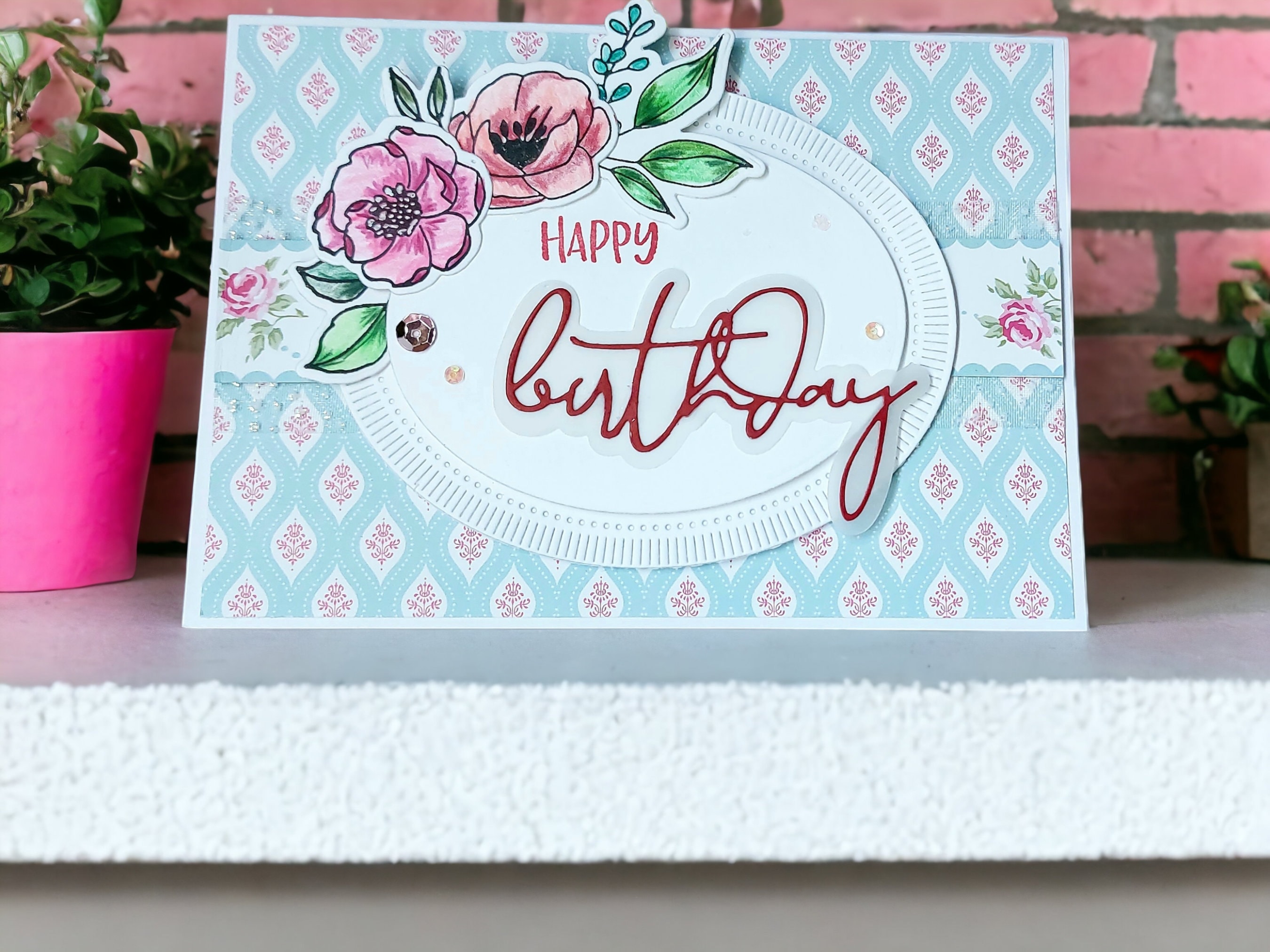 Birthday Card Making Kit Makes 6 Cards. Modern & Luxury DIY Etsy UK