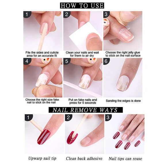Nail 2024 clip ons