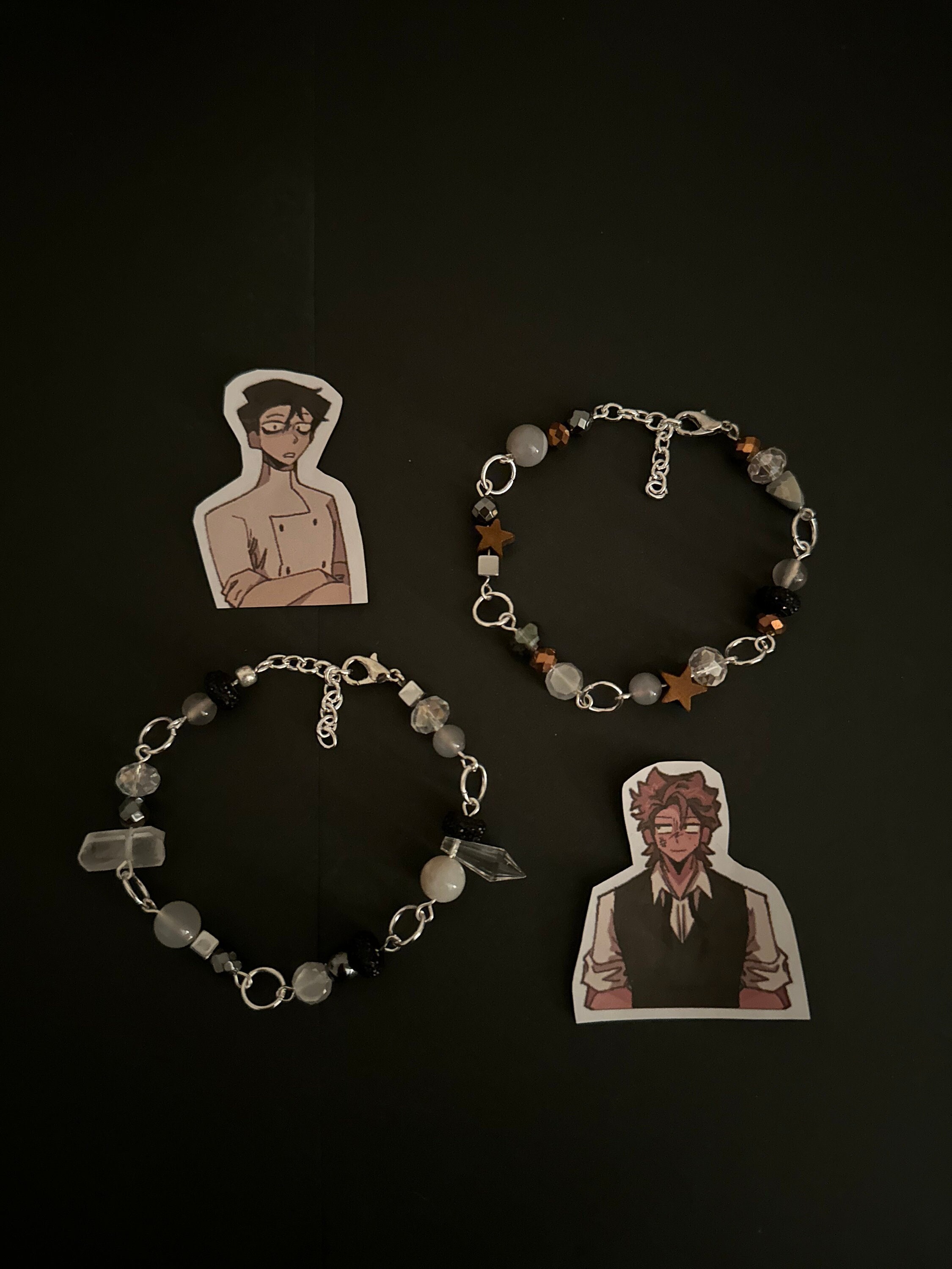 dead plate game inspired bracelets necklace indy jewelry game vincent charbonneau rody dinnerdate