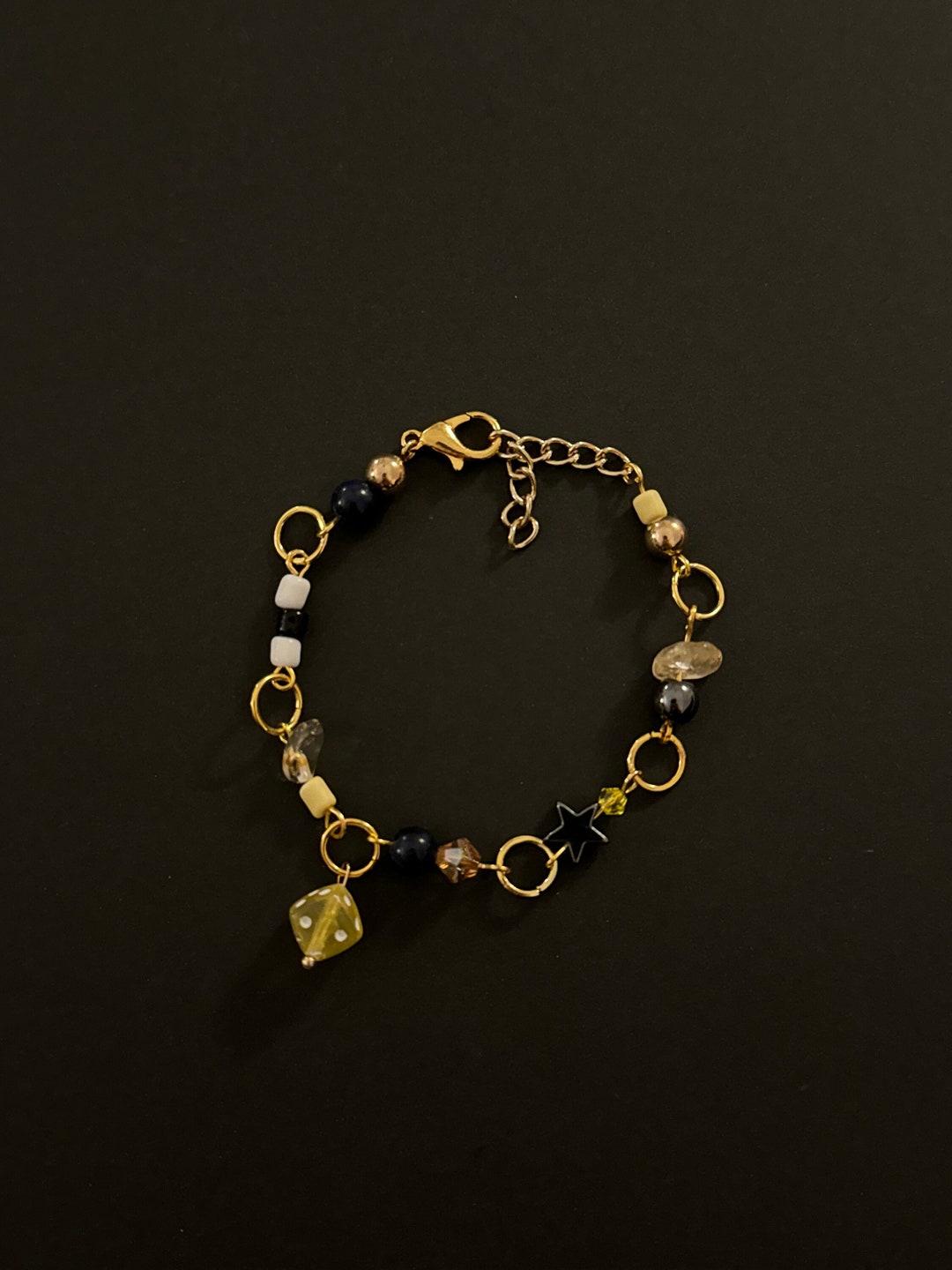 Bill Cipher Inspired Bracelet Gravity Falls Jewelry Stan Pines Disney ...