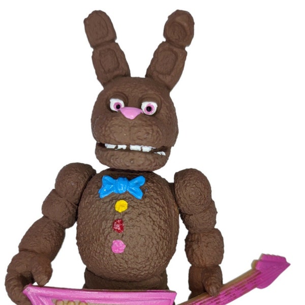 FNAF Five Nights at Freddy's Bonnie Chocolate 15 cm Mexicaanse plastic speelgoedfiguur