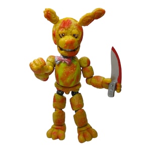 FNAF Five Nights At Freddys Spring Bonnie figura de juguete mexicano de 8 "William Afton